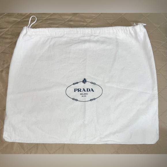 Prada Accessories - Prada White Dust Bag